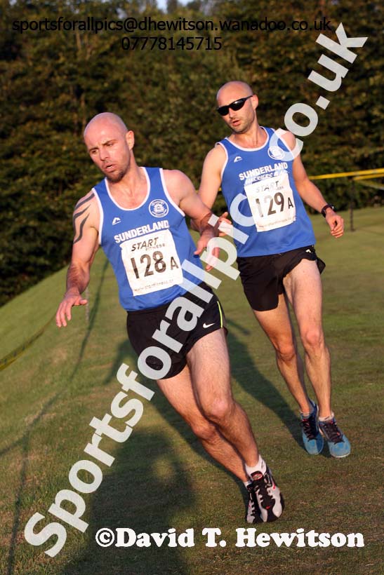 Veteran mens Durham City Cross Country Relays. Photo: David T. Hewitson/Sports for All Pics